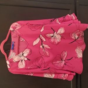 Blouse with butterfly sleeves